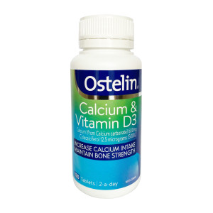 Viên uống hỗ trợ xương khớp chắc khoẻ Ostelin Calcium & Vitamin D3 (130 viên/hộp)