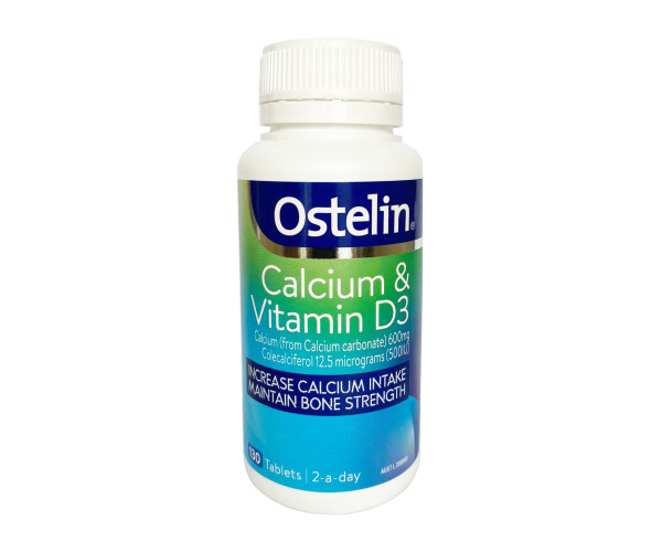 Viên uống hỗ trợ xương khớp chắc khoẻ Ostelin Calcium & Vitamin D3 (130 viên/hộp)