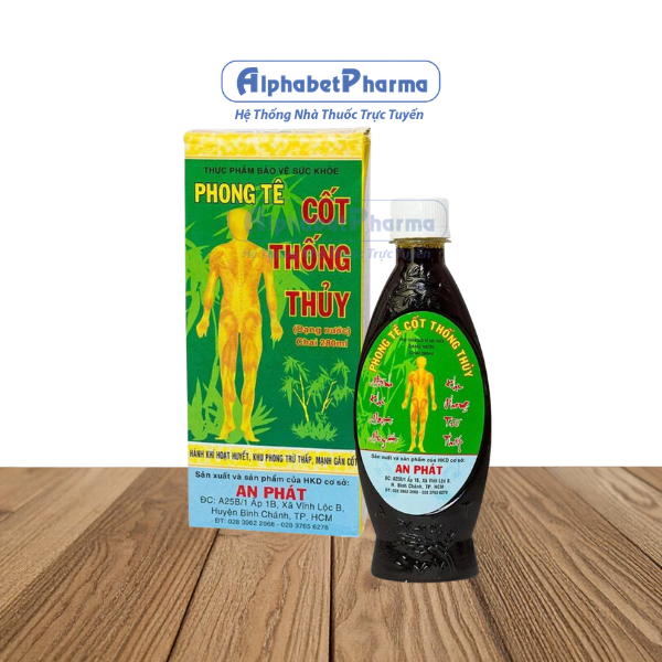 Dung dịch uống hỗ trợ giảm đau nhức chân tay Phong Tê Cốt Thống Thuỷ (280ml)