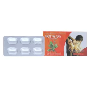 Viên vai gáy Thái Dương (2 vỉ x 6 viên/hộp)