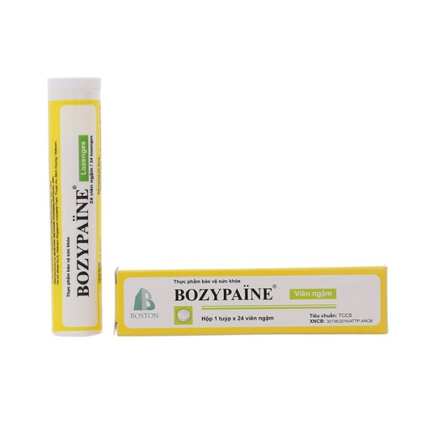 Viên ngậm nhuận phế giảm ho Bozypaine (24 viên/tube)