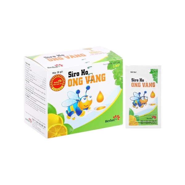 Siro ho Ong Vàng (30 gói/hộp)