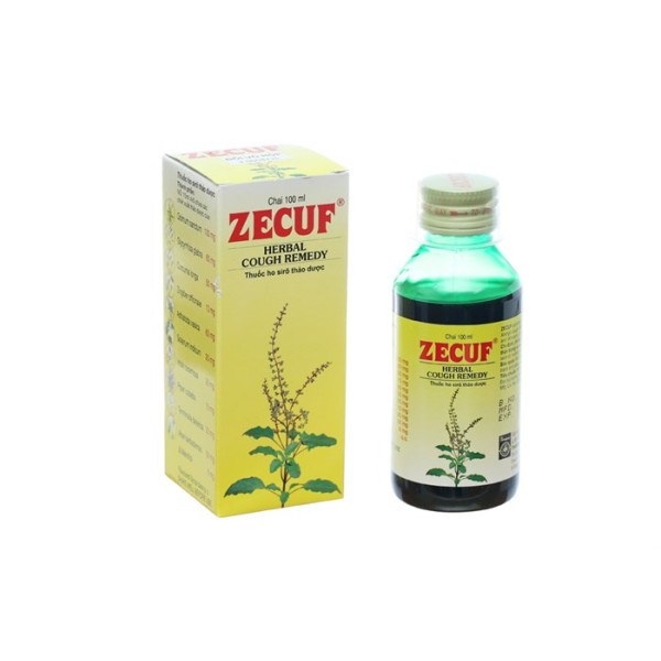 Siro trị ho thảo dược Zecuf (100ml)