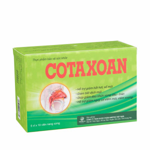Viên uống hỗ trợ điều trị viêm xoang CotaXoan (50 viên/hộp)