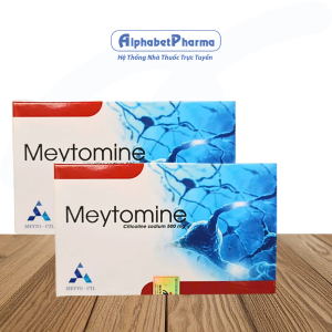 Viên uống hỗ trợ tăng cường trí nhớ Meytomine 500mg (2 vỉ x 10 viên/hộp)