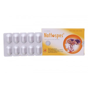 Viên uống hỗ trợ phòng ngừa tai biến Nattospes (3 vỉ x 10 viên/hộp)