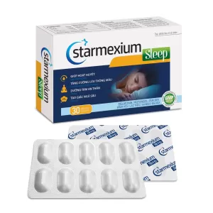 Starmexium Sleep (3 vỉ x 10 viên/hộp)