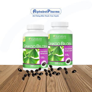 Viên uống dưỡng não Ginkgo Biloba 120mg (340 viên/hộp)