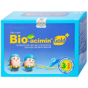 Cốm vi sinh bổ sung lợi khuẩn Bio-acimin Gold (30 gói/hộp)