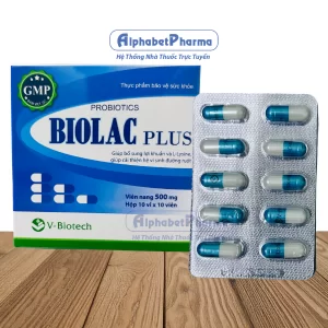 Biolac Plus (10 vỉ x 10 viên/hộp)