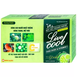 Live cool hương chanh (10 gói/hộp)