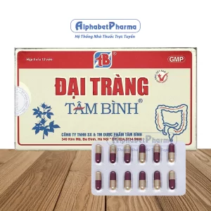 Đại Tràng Tâm Bình (5 vỉ x 12 viên/hộp)