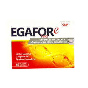 Viên uống tăng cường chức năng gan Egafore (60 viên/hộp)