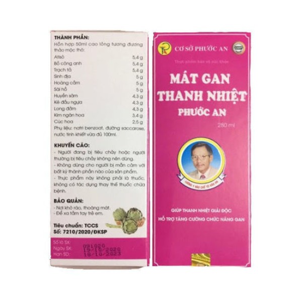 Mát Gan Thanh Nhiệt Phước An (280ml)