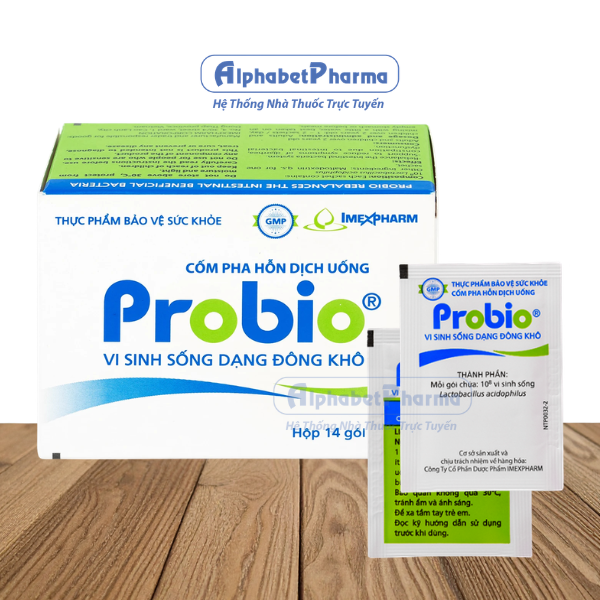 Cốm vi sinh sống dạng khô điều trị viêm ruột cấp và mãn tính Probio IMP (14 gói/hộp)