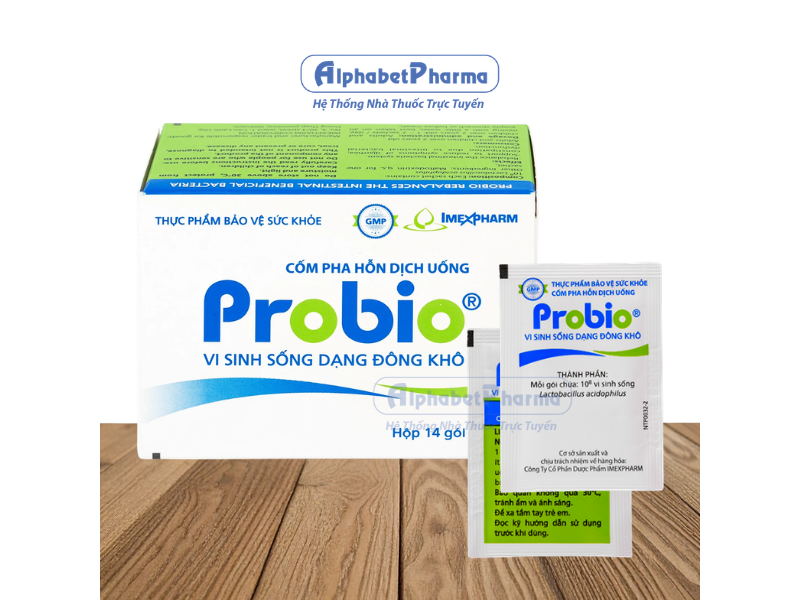 Cốm vi sinh sống dạng khô điều trị viêm ruột cấp và mãn tính Probio IMP (14 gói/hộp)
