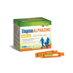 Dung dịch uống giúp ăn ngon, tăng sức đề kháng Thymo Alphazinc (20 ống/hộp)