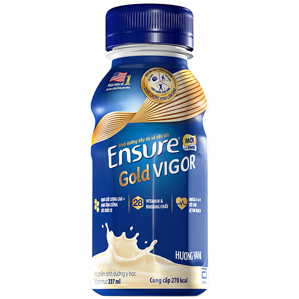 Sữa dinh dưỡng Ensure Gold Vigor (237ml)
