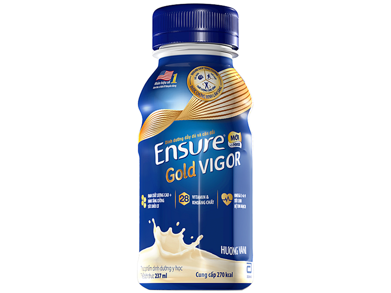 Sữa dinh dưỡng Ensure Gold Vigor (237ml)