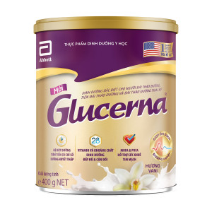 Sữa bột dinh dưỡng cho người đái tháo đường Abbott Glucerna (400g)