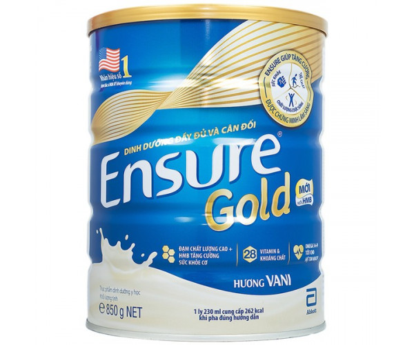Sữa bột Ensure Gold (850g)