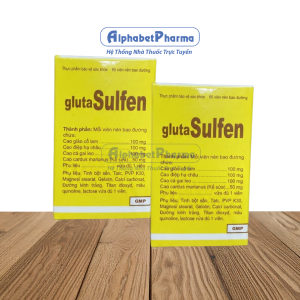 Viên uống tăng cường chức năng gan, giải độc gan Gluta Sulfen (60 viên/hộp)