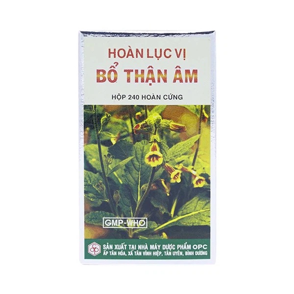 Viên uống giảm chóng mặt, mồ hôi trộm Hoàn Lục Vị Bổ Thận Âm (240 viên/hộp)
