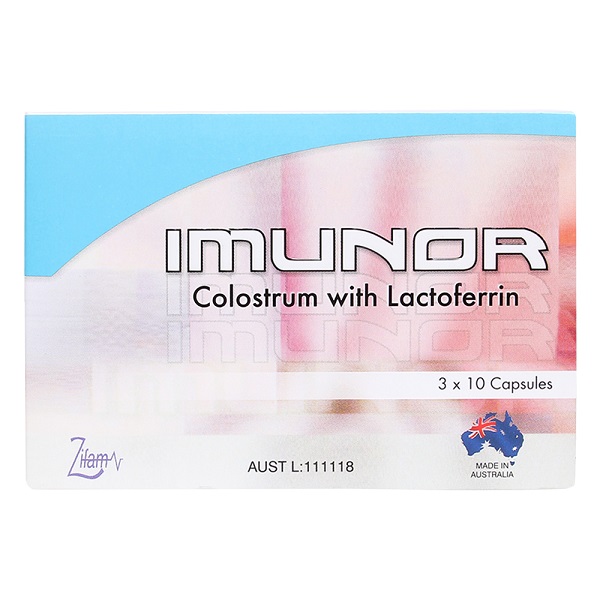 Viên uống tăng cường hệ miễn dịch Imunor (3 vỉ x 10 viên/hộp)