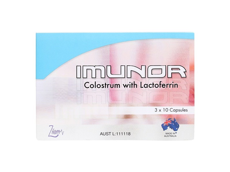 Viên uống tăng cường hệ miễn dịch Imunor (3 vỉ x 10 viên/hộp)