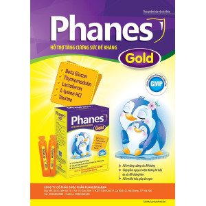 TPCN hỗ trợ tăng cường sức đề kháng Phanes Gold (20 ống/hộp)