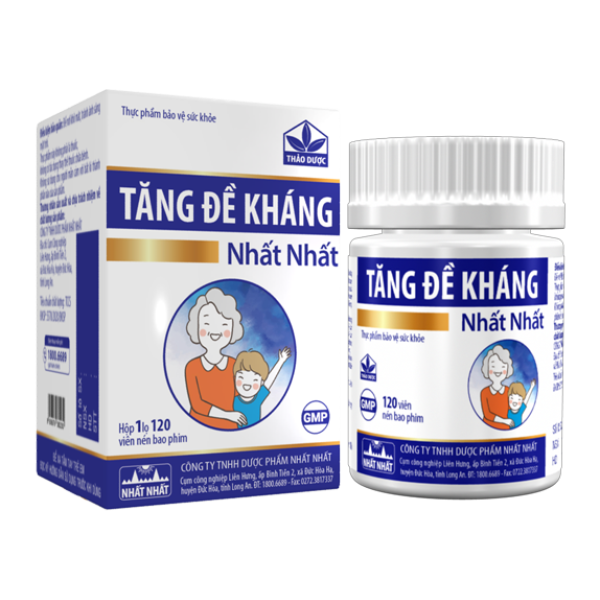 Viên uống Tăng Đề Kháng Nhất Nhất (120 viên/hộp)