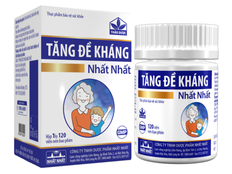 Viên uống Tăng Đề Kháng Nhất Nhất (120 viên/hộp)