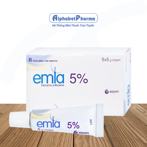 Kem gây tê Emla 5% (5g)