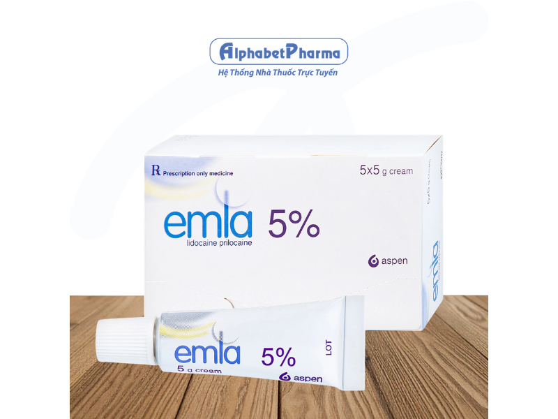 Kem gây tê Emla 5% (5g)