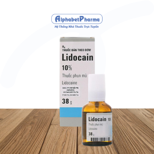 Thuốc phun gây tê tại chỗ Lidocain 10% (38g)