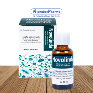 Thuốc bôi điều trị mụn trứng cá, viêm nang lông Novolinda (30ml)