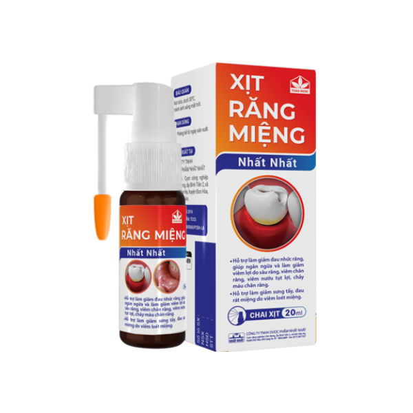 Xịt răng miệng Nhất Nhất (20ml) 