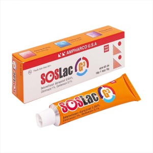 Kem bôi trị nấm da SOSLac G3 (15g)