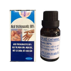 Thuốc bôi mụn cóc Acid Trichloracetic 80% (15ml)
