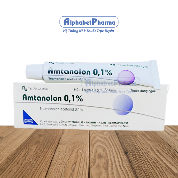 Kem trị viêm da Amtanolon 0.1% (10g)