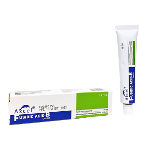 Kem bôi điều trị viêm da, vẩy nến, lupus ban đỏ Axcel Fusidic Acid-B Cream (15g)