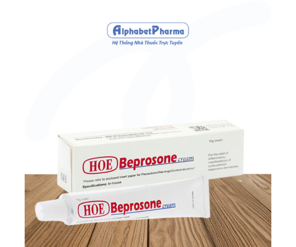 Kem bôi trị viêm da Beprosone Cream (15g)