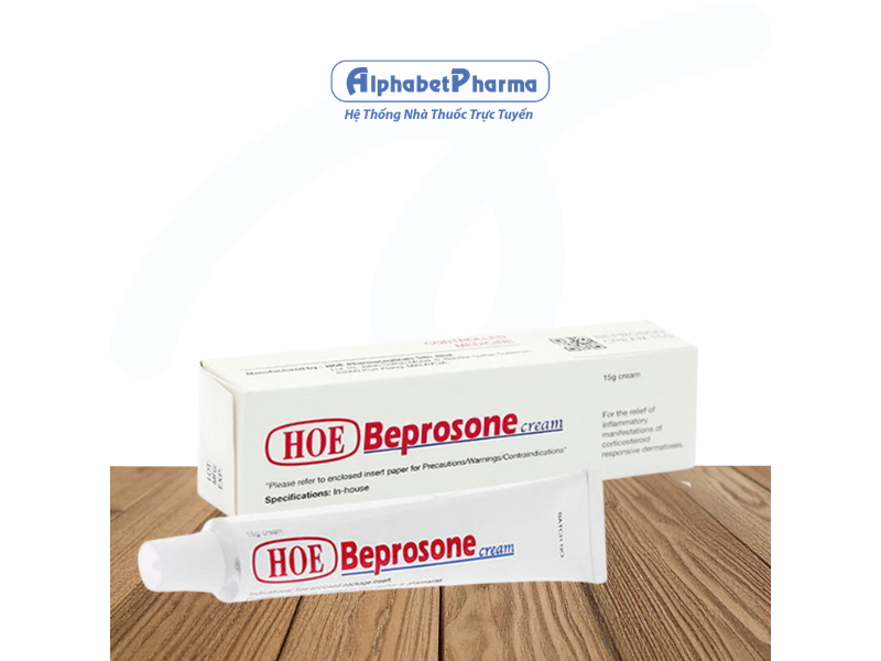 Kem bôi trị viêm da Beprosone Cream (15g)