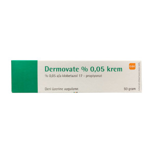 Kem bôi ngoài da điều trị viêm da, vẩy nến Dermovate Krem GSK 0.05% (50g)