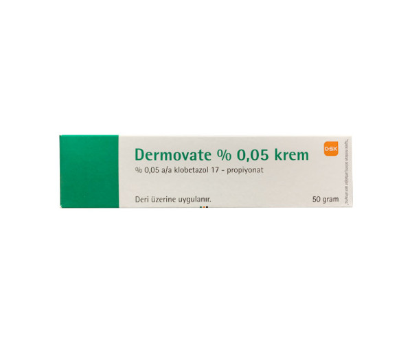 Kem bôi ngoài da điều trị viêm da, vẩy nến Dermovate Krem GSK 0.05% (50g)