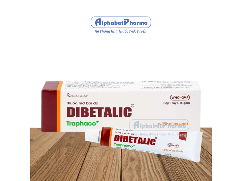 Kem điều trị viêm da dị ứng Dibetalic (15g)