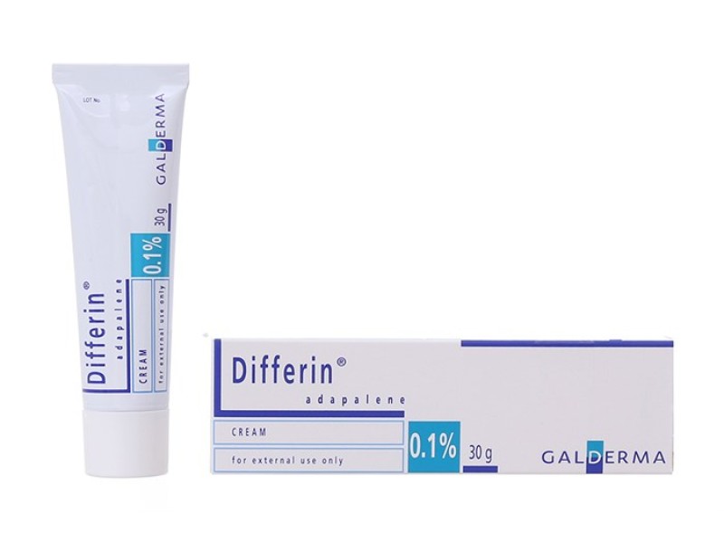 Kem trị mụn trứng cá Differin Cream 0.1% (30g)