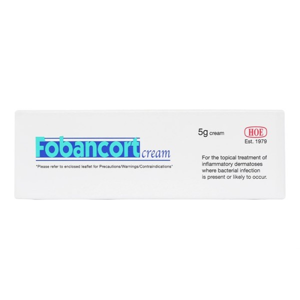 Kem bôi da trị viêm da Fobancort cream (5g)