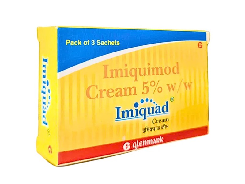 Kem bôi điều trị mụn cóc Imiquad Cream 5% (3 gói/hộp)