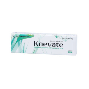 Kem bôi điều trị viêm da, vẩy nến Knevate (10g)